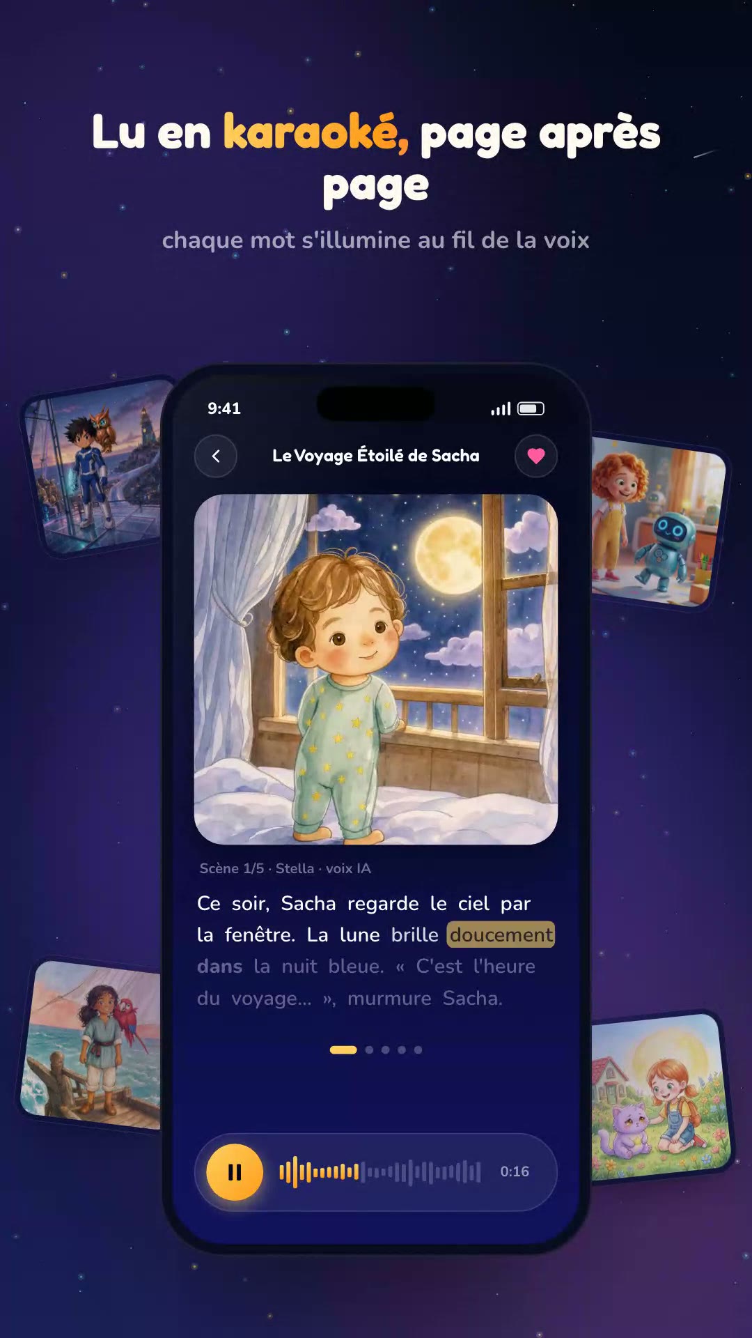 KidSaga : Le lecteur karaoké